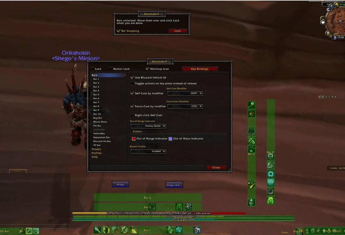 Move wow quest tracker