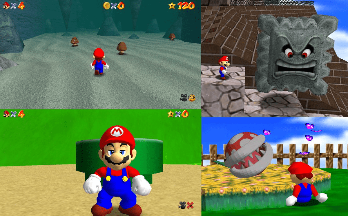 Super mario 64 texture pack