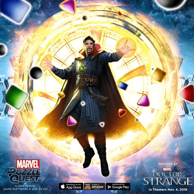 Marvel puzzle quest dr strange