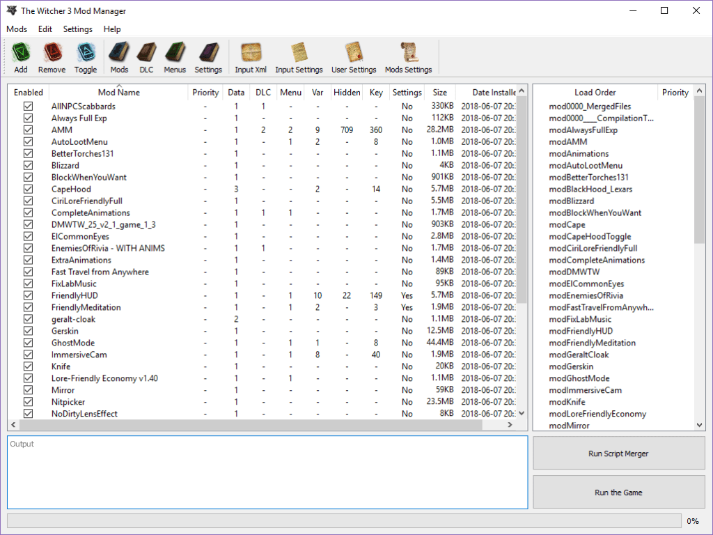 Witcher 3 key bindings