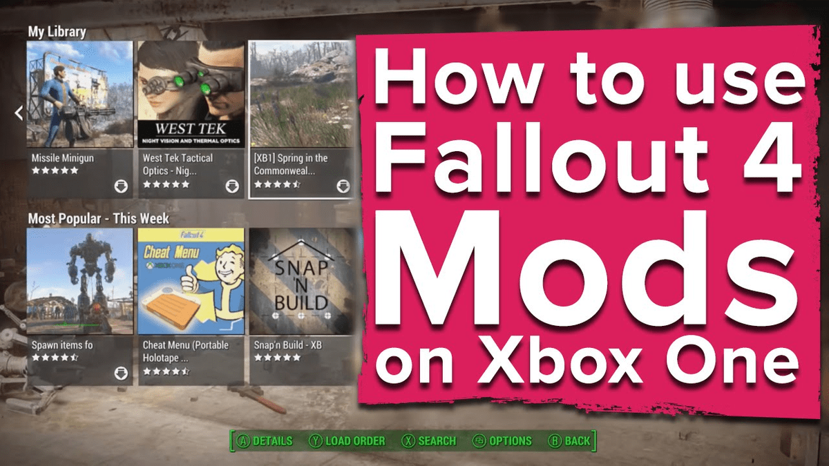 How to install mods fallout 4 ps4