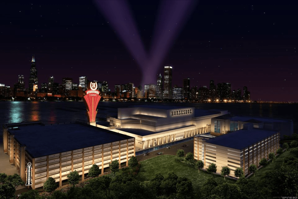 Hammond horseshoe casino upper balcony