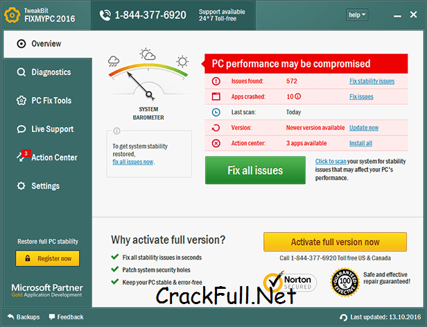 Tweakbit fix my pc license code free