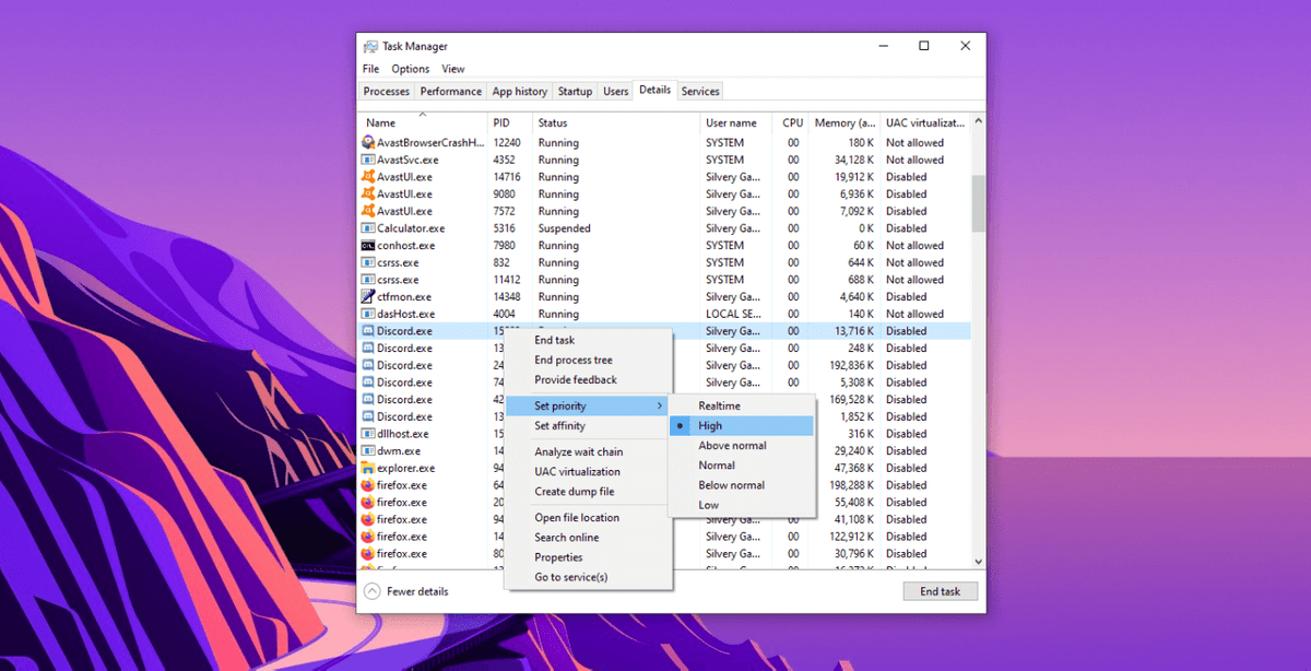 Multiple firefox.exe in task manager