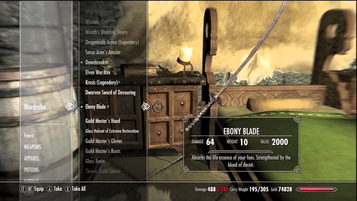 Skyrim how to reset quest