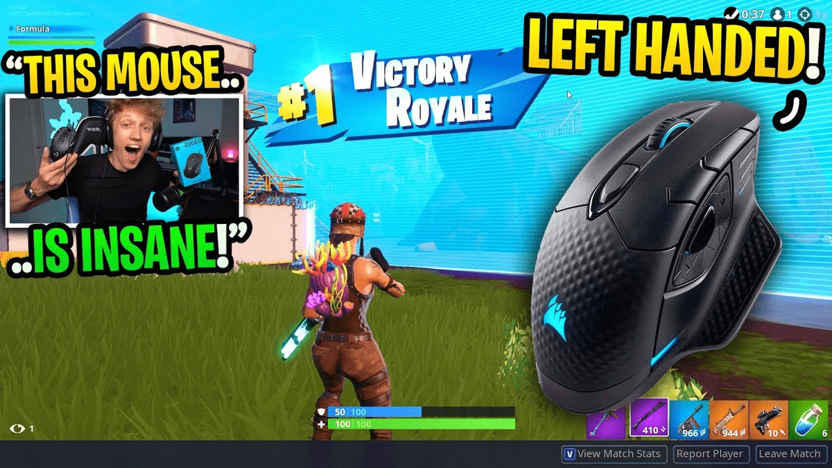 Using mouse with left hand