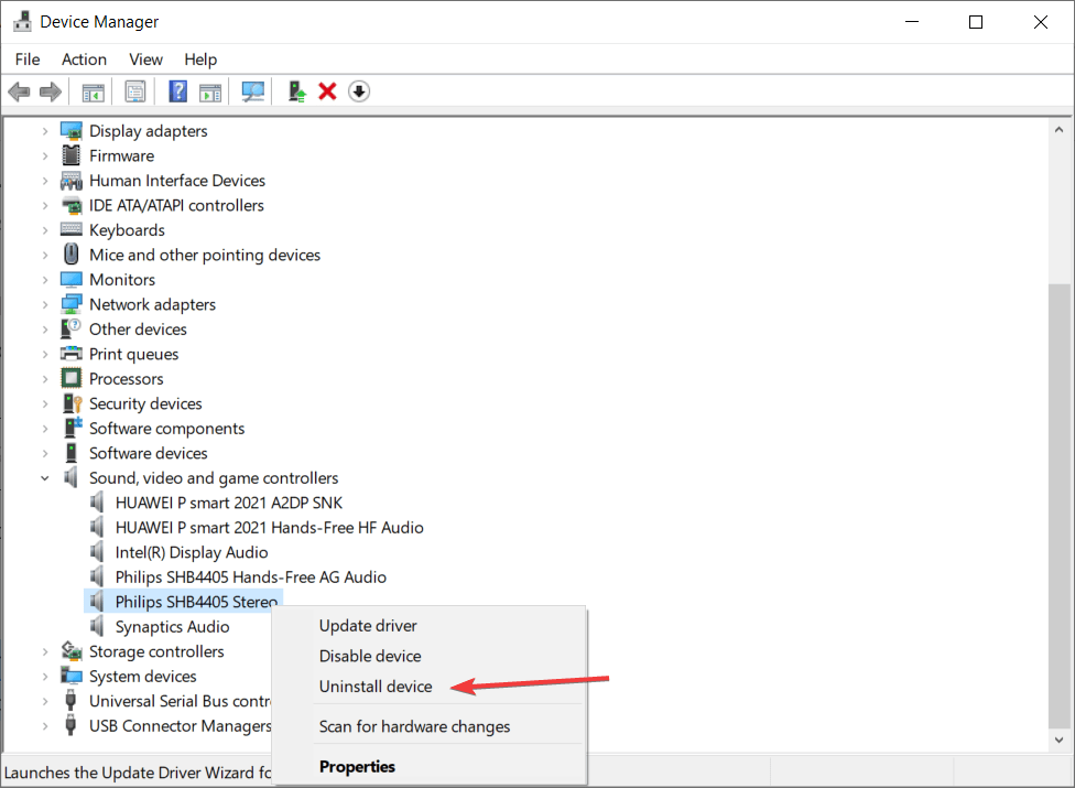Speakers emitting high pitched sound