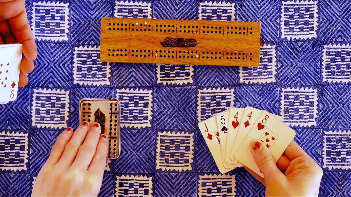 How to play cribbage with two players