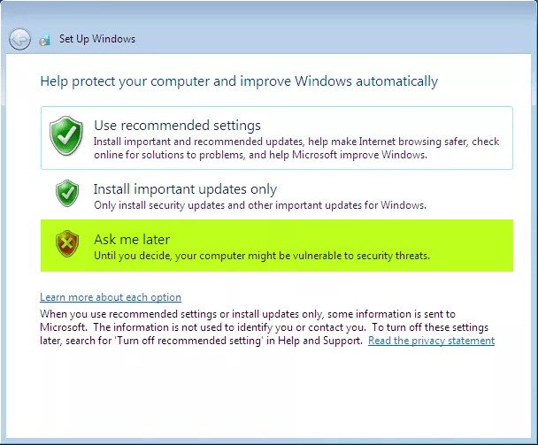 Windows update created a new drive