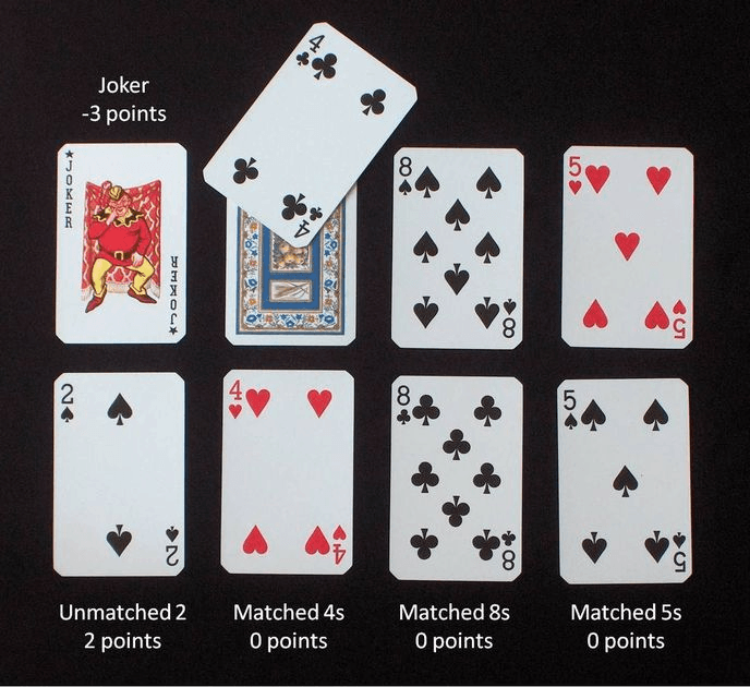 8 card golf card game