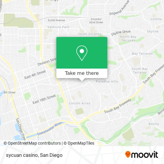 Where is sycuan casino located