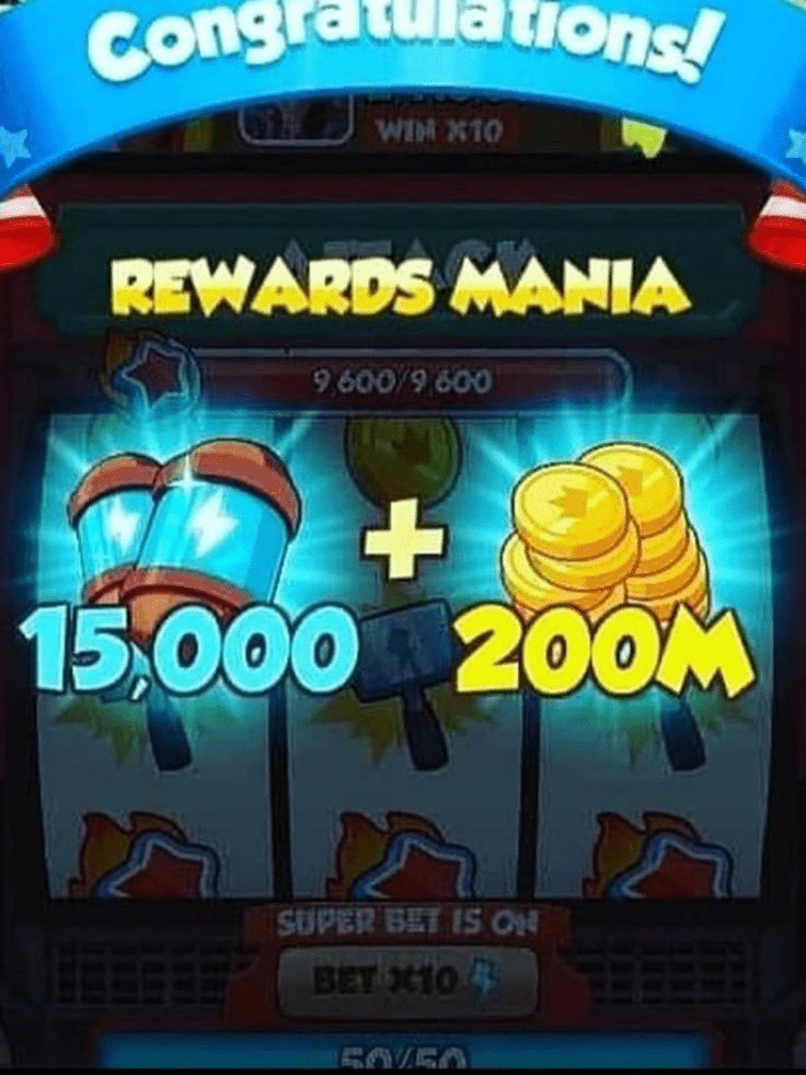 Coin master daily free coins and spins