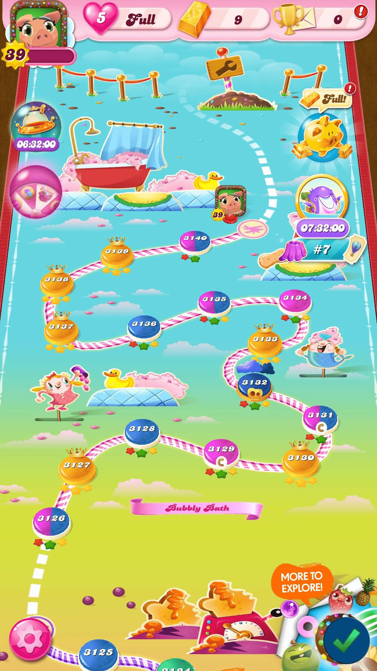 Save candy crush progress