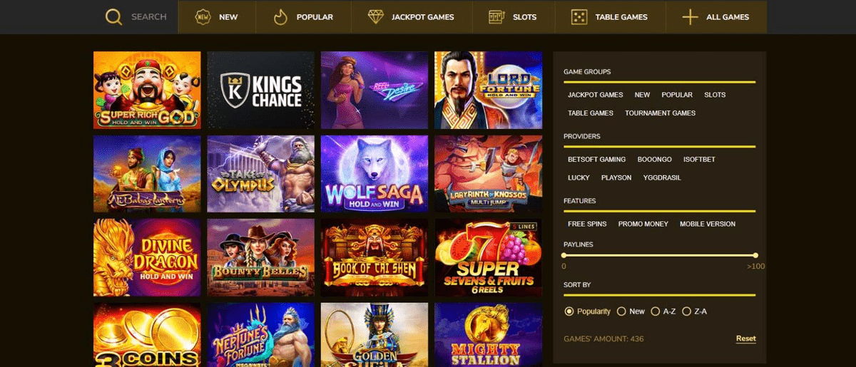 King chance casino connexion