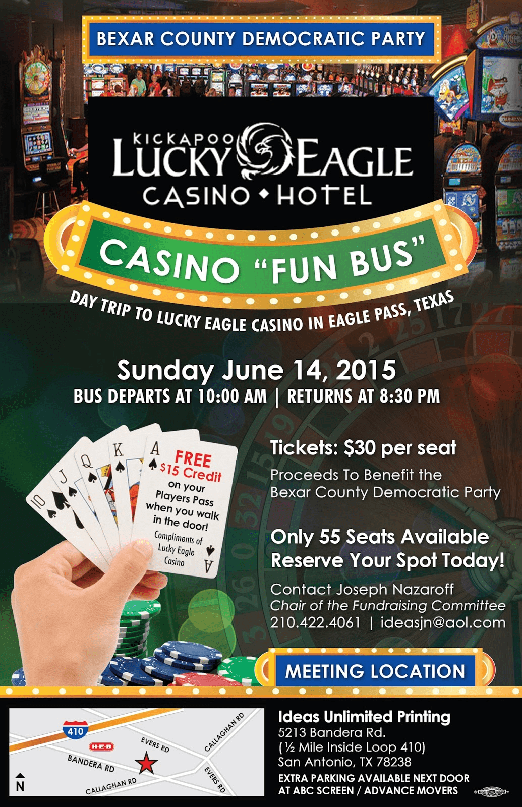 Parx casino bus schedule from nyc