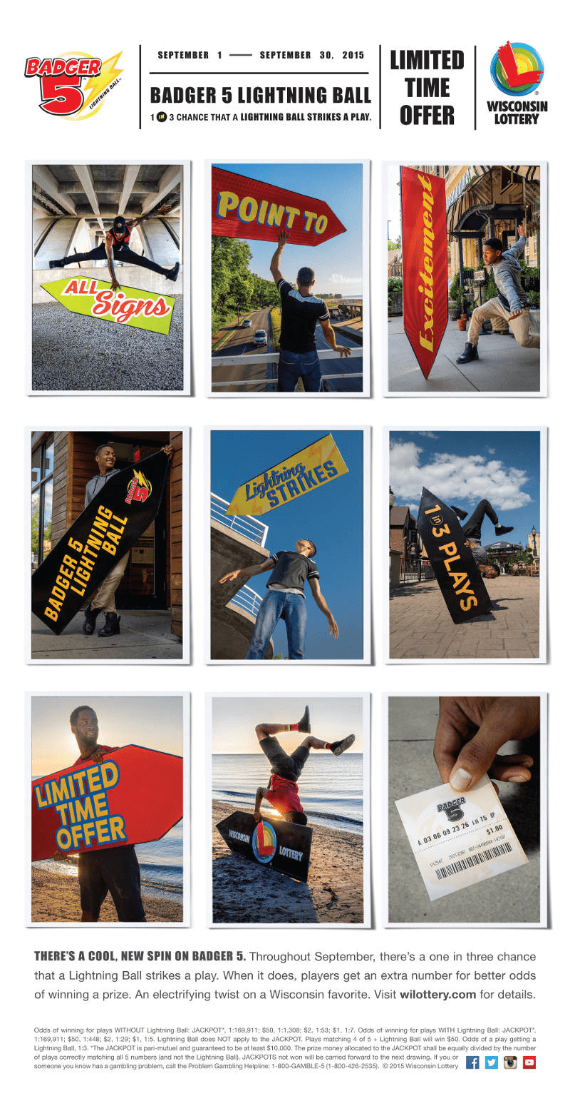 Wisconsin lottery badger 5 winning numbers