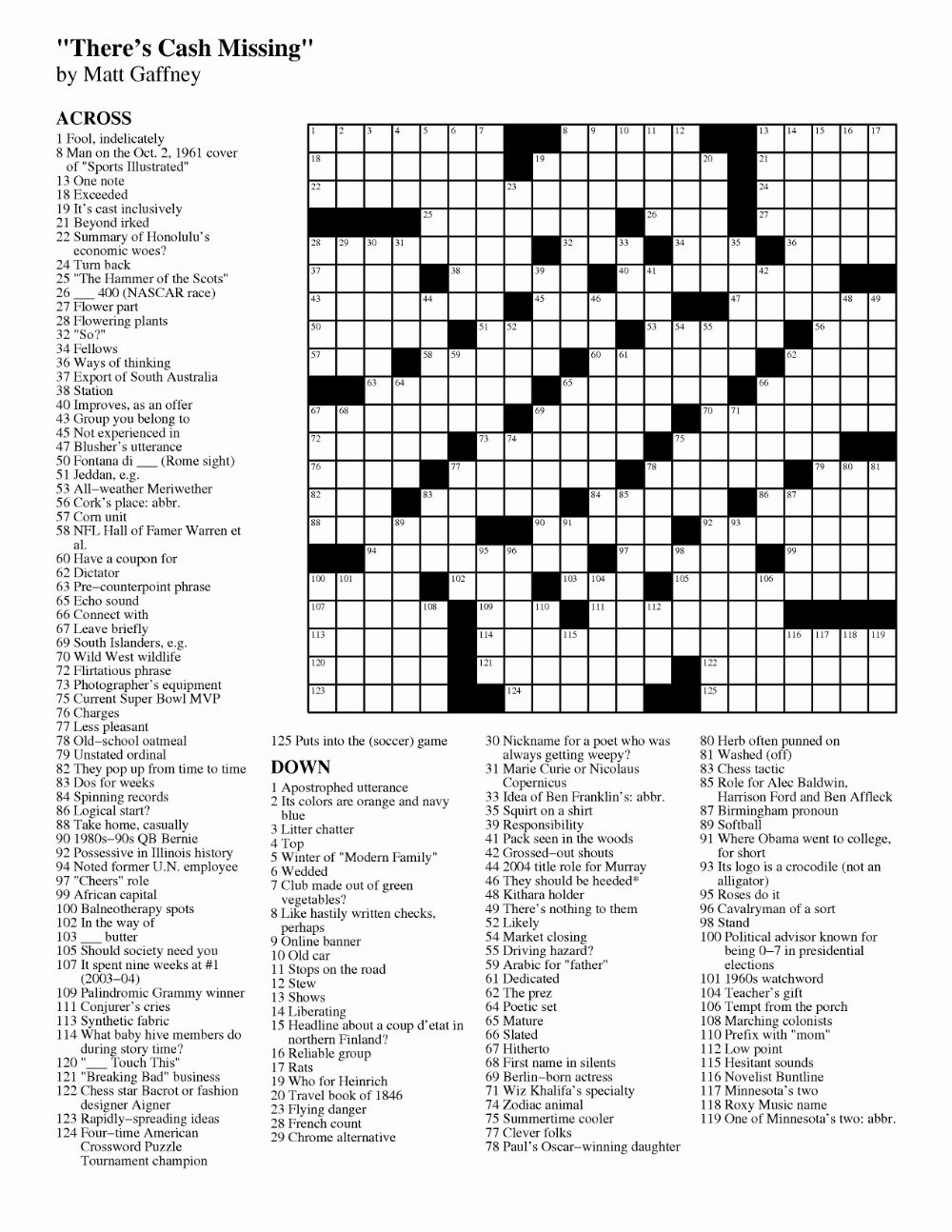 Best online free crosswords
