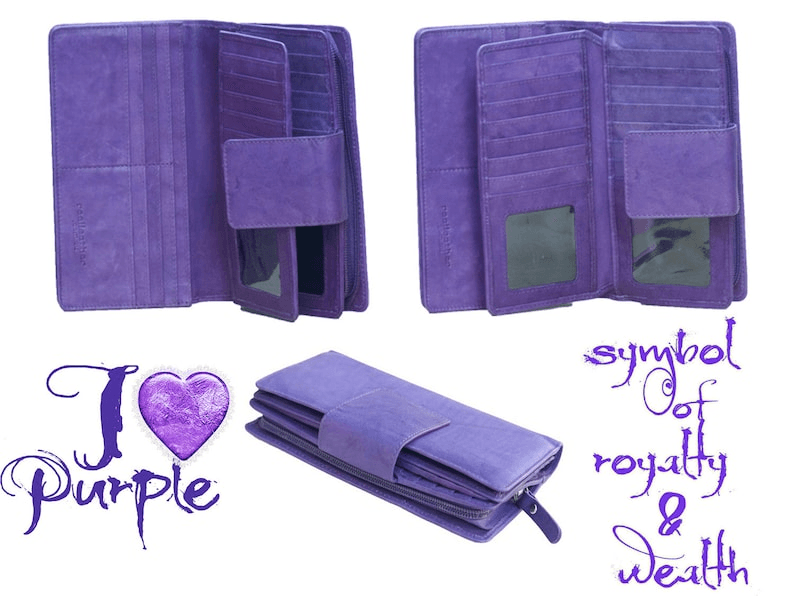 Ladies wallet with 20 card slots