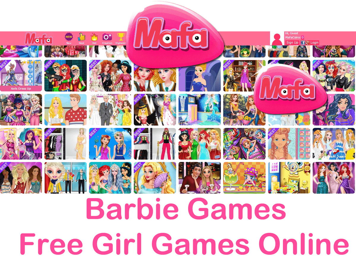 Barbie mafa games 2018 clearance
