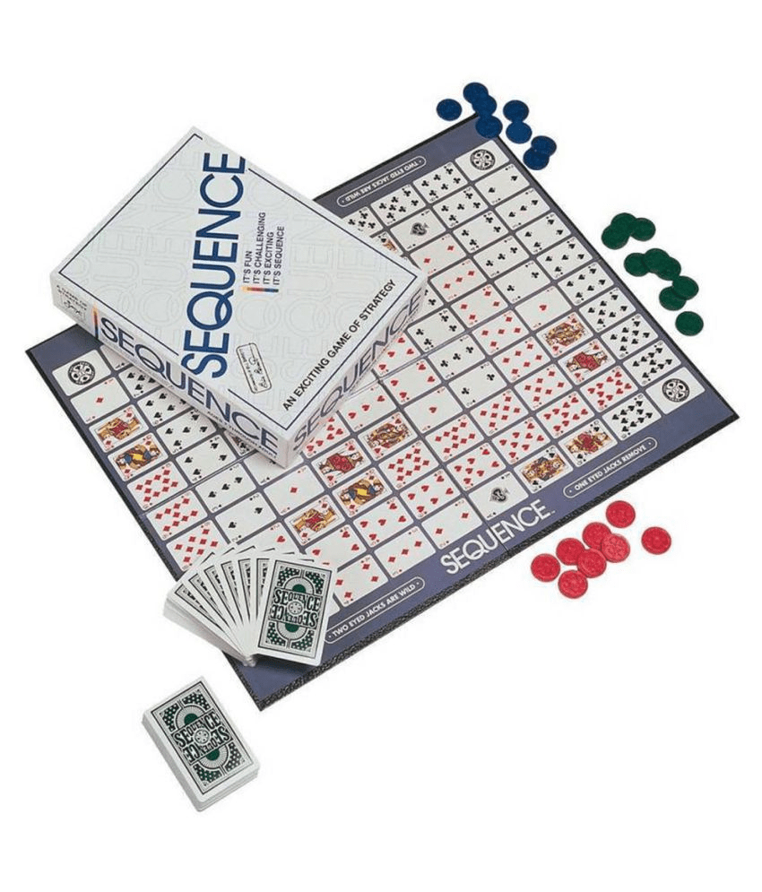 Sequence card game target