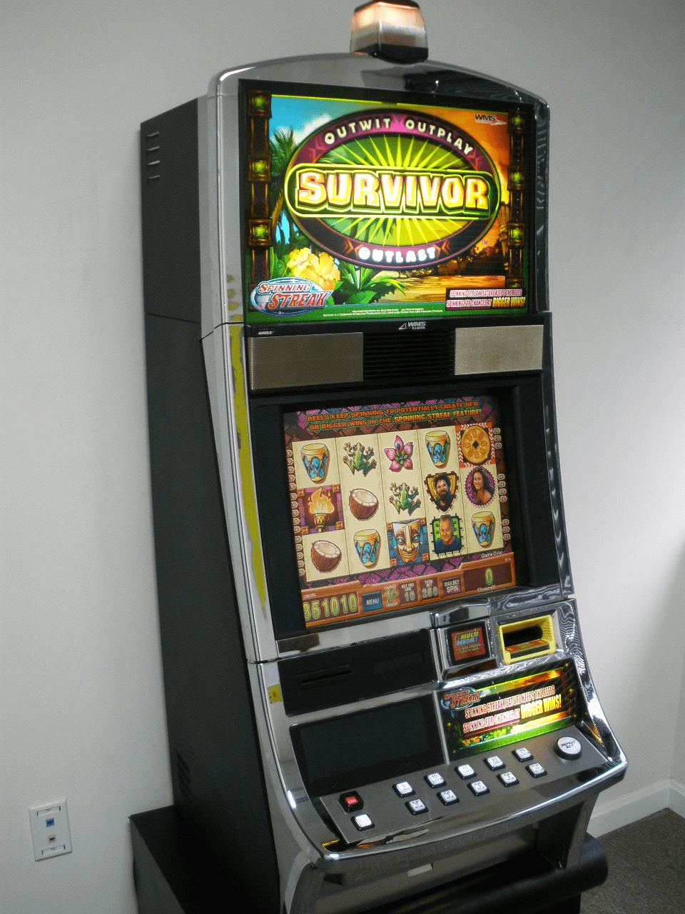 Wms winning bid slot machine