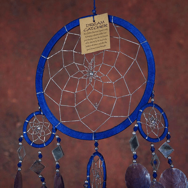 Dream catcher royal blue