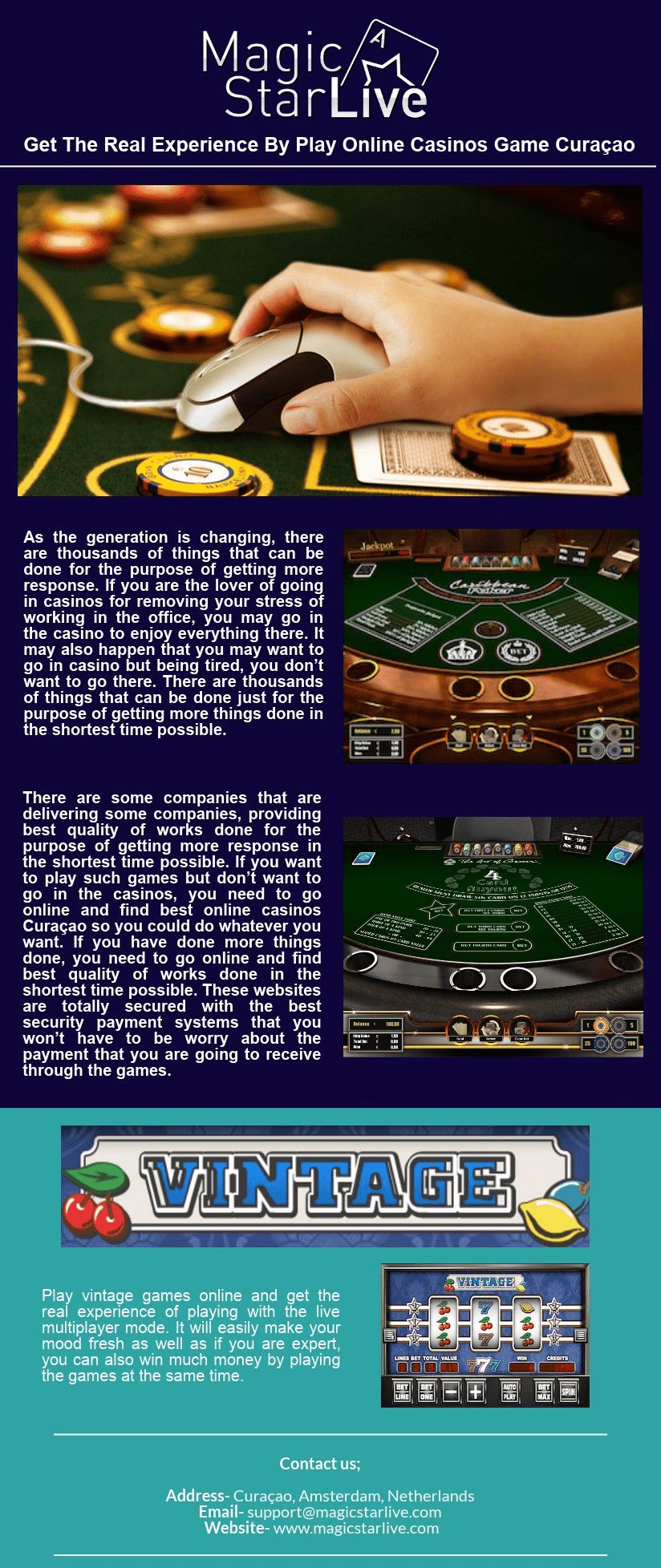 Online casino curacao gaming