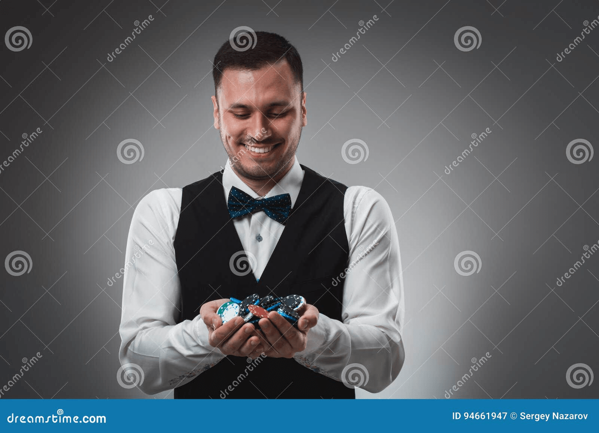 How to set up poker chips