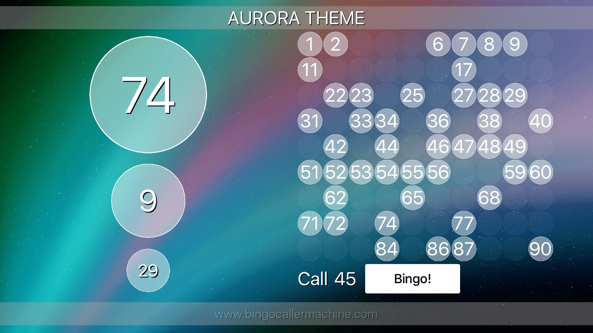 Bingo number card generator 1 75
