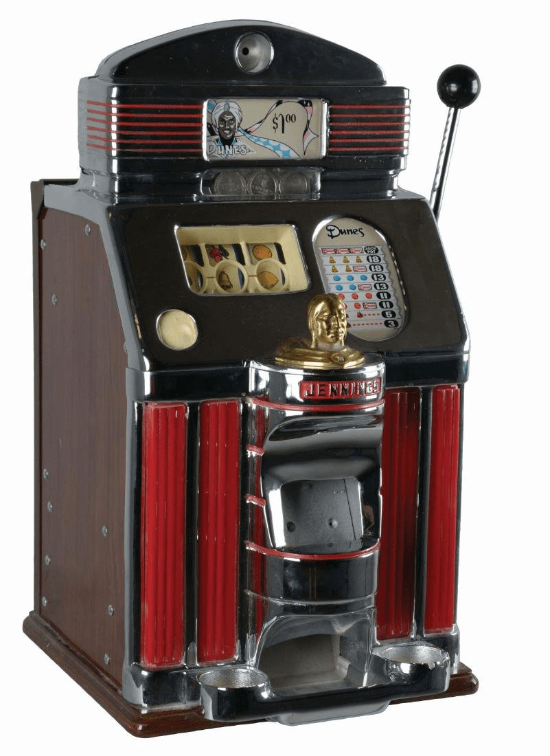 Jennings sun chief 10 cent slot machine