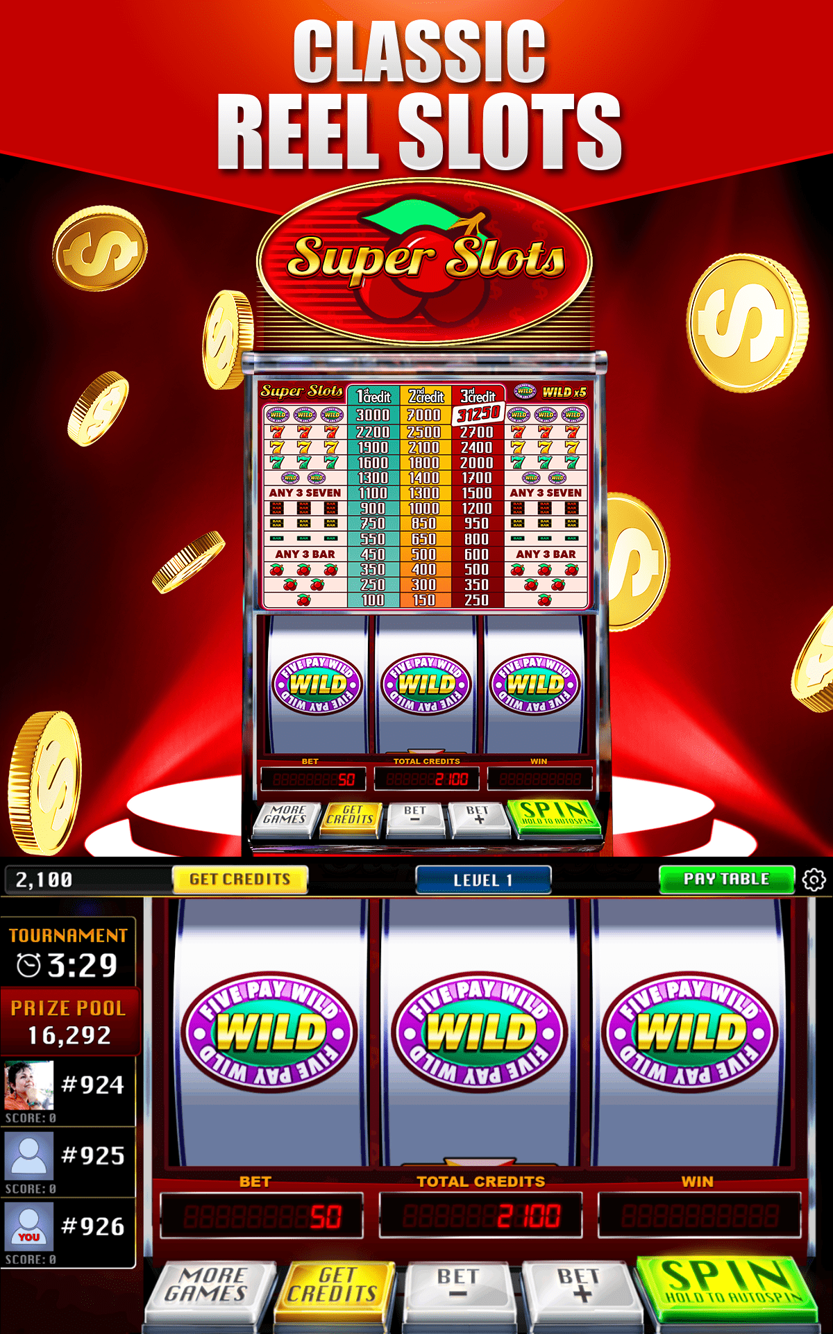 Free slots machines vegas games