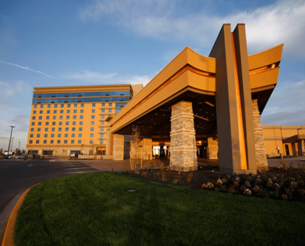 Wildhorse casino movie theater