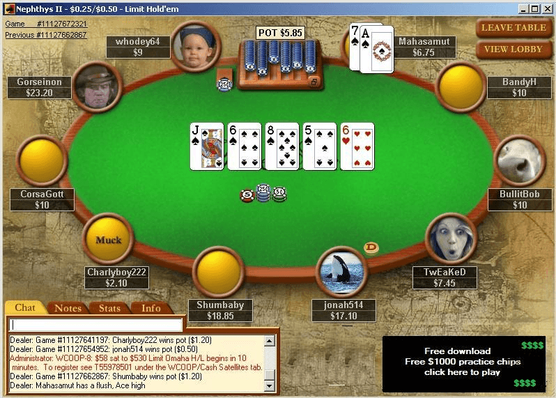 Texas holdem multiplayer online free