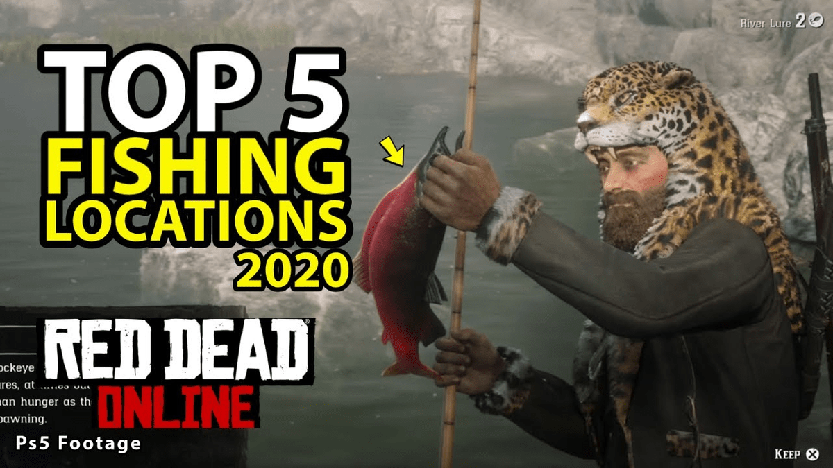 Rdr online fishing spots