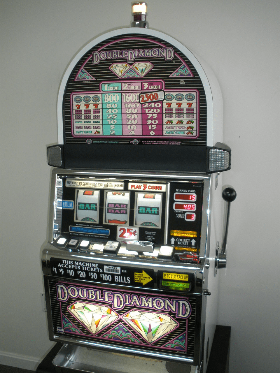 Igt slot machine 3300 reset procedure