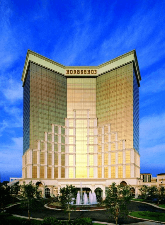 Horseshoe casino building in bossier city la
