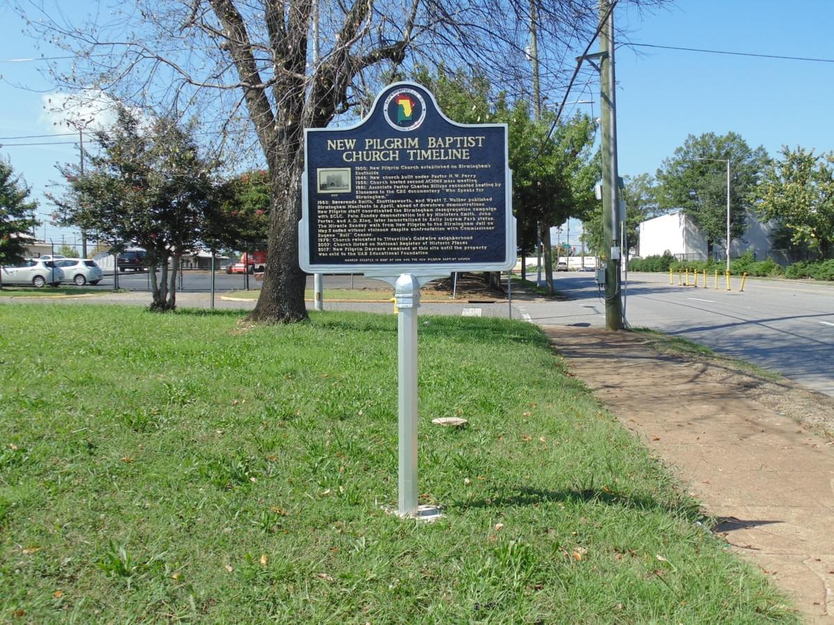 Historic Marker Sites Titusville Birmingham