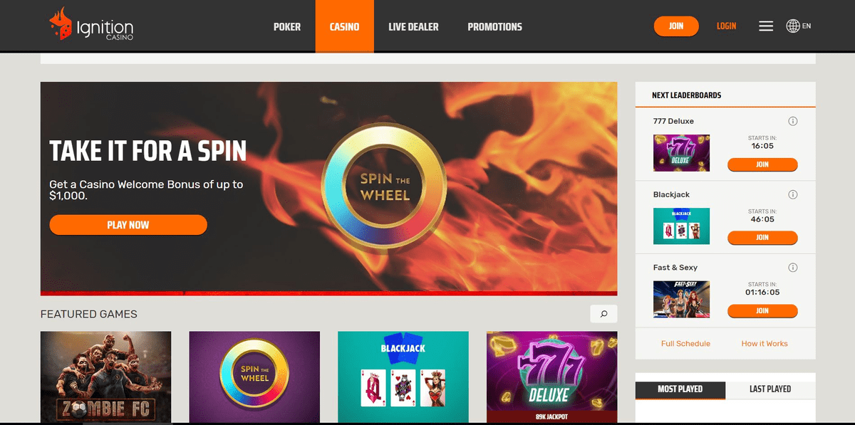 Ignition casino forums