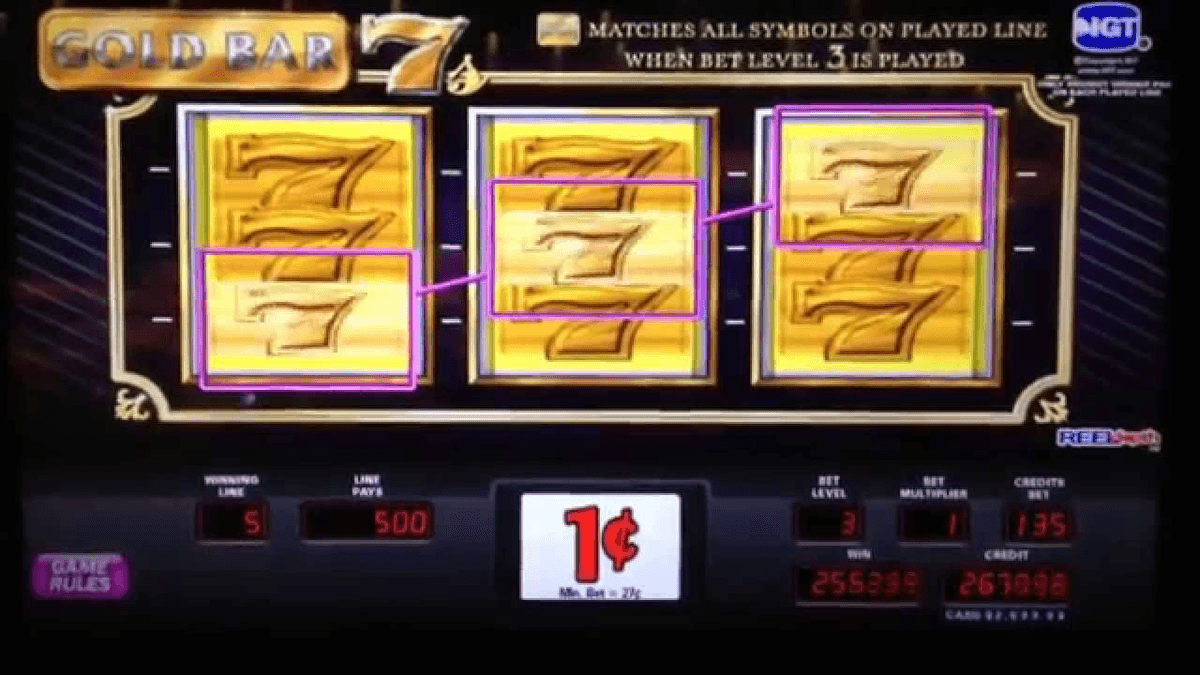 Gold strike slot machine