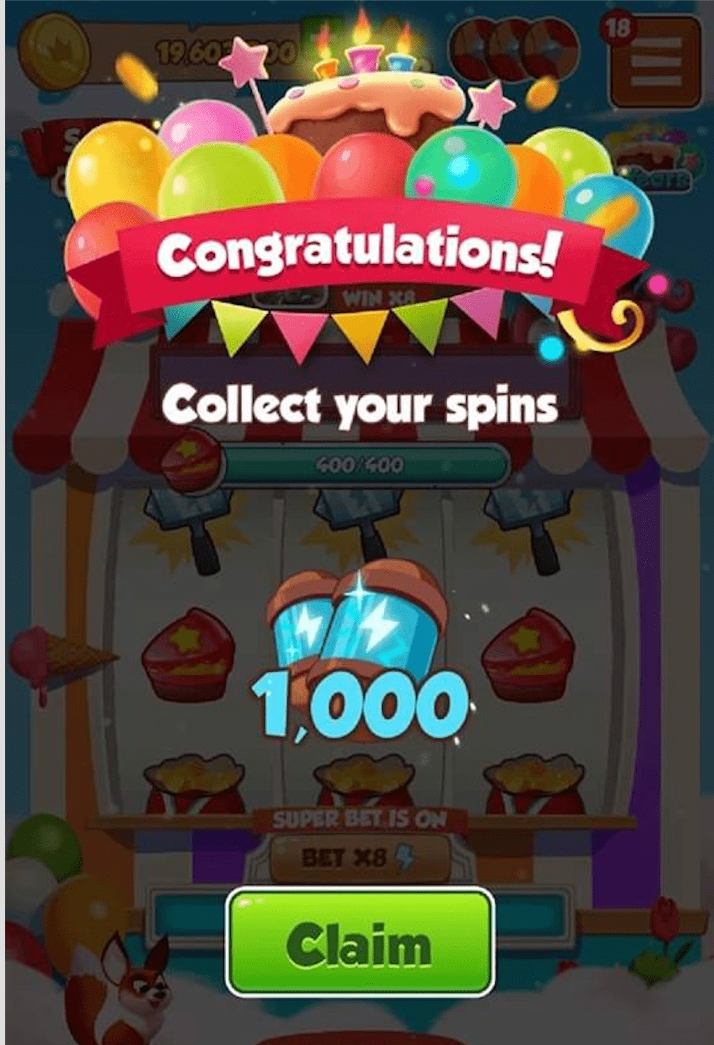 Free spins coin master links app
