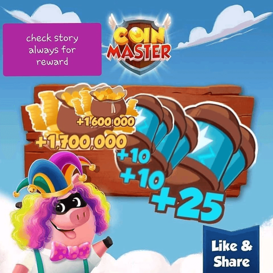 Coin master daily free spins link facebook