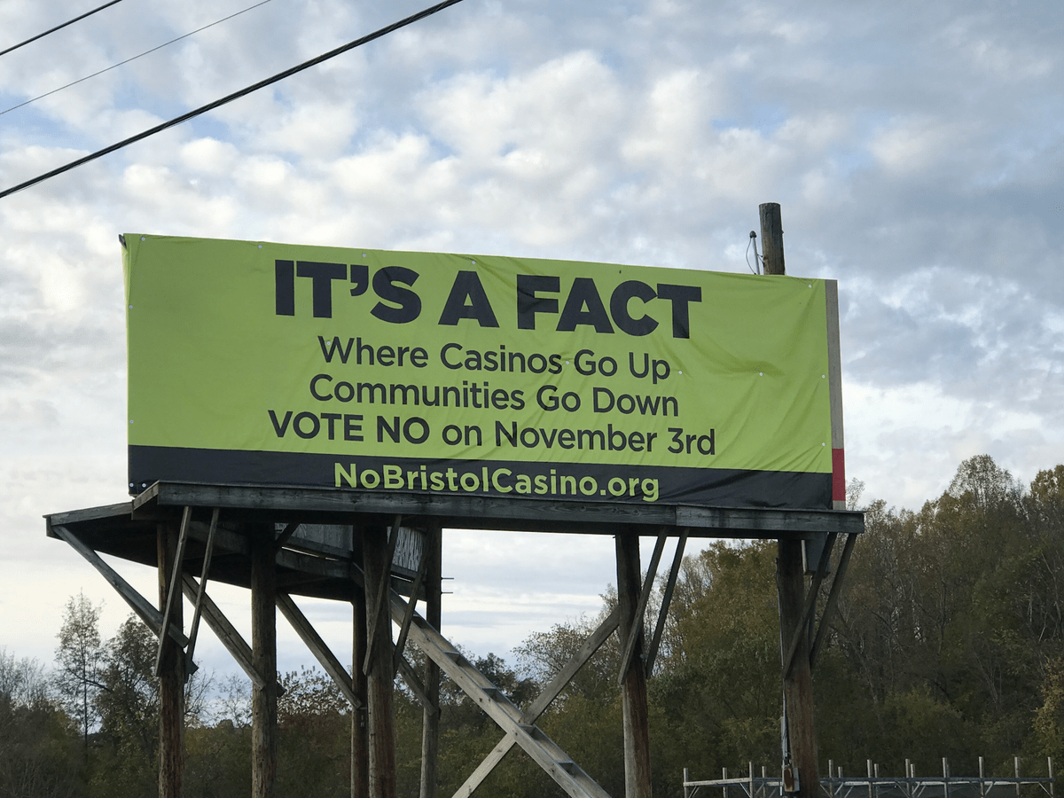 Bristol va mall casino opposition