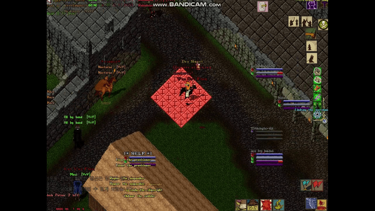 Ultima online fishing template