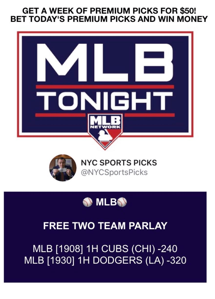 Baseball moneyline parlay calculator