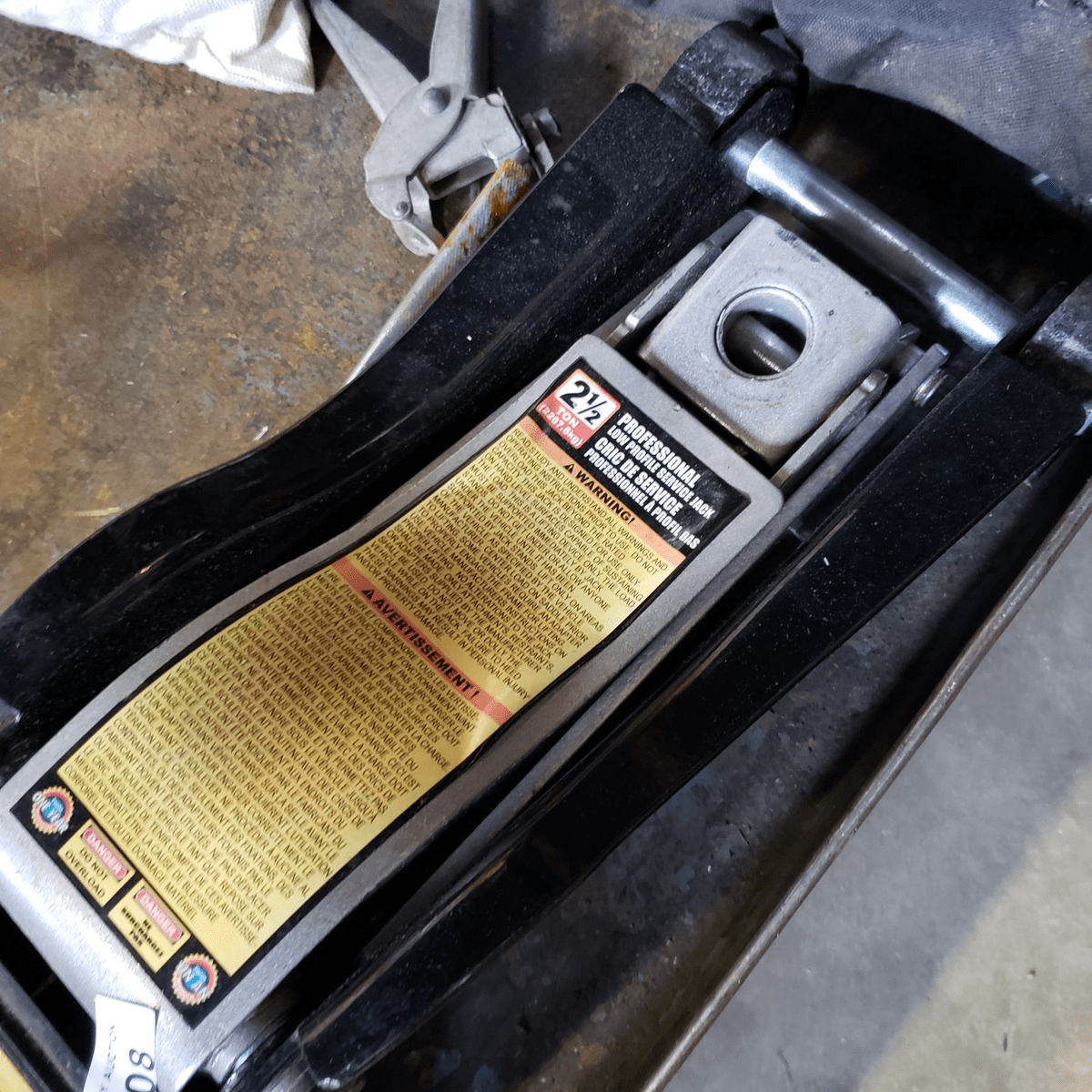 Blackjack truck jack