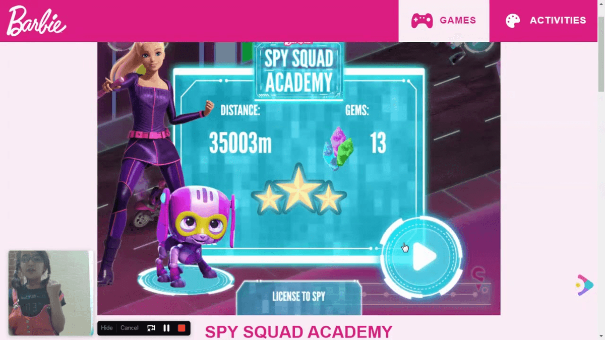 Barbie spy squad game free online