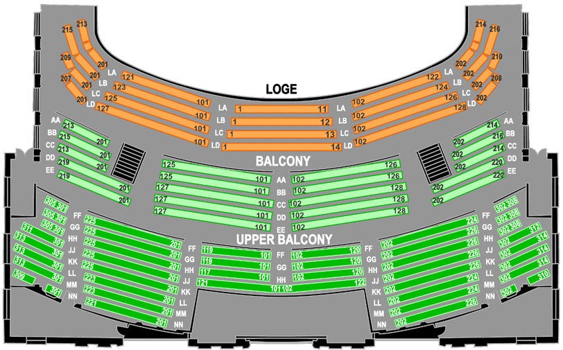 Yaamava casino theater seating chart