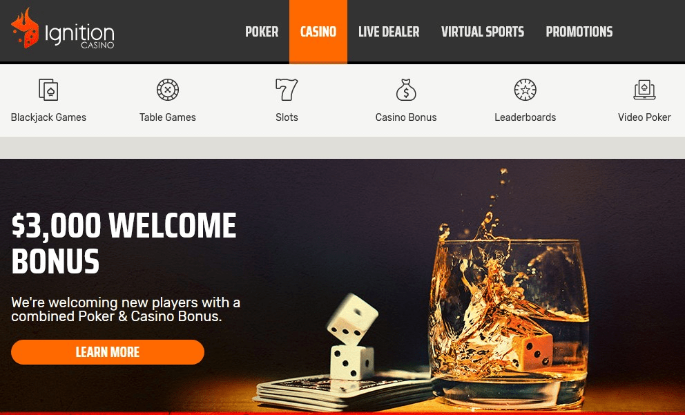 Ignition casino login