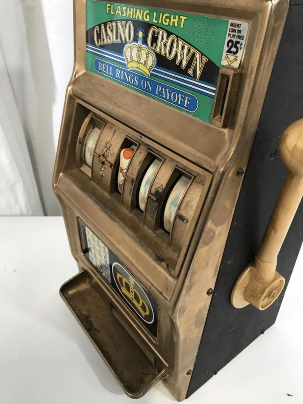 Weco casino crown slot machine manufactured date