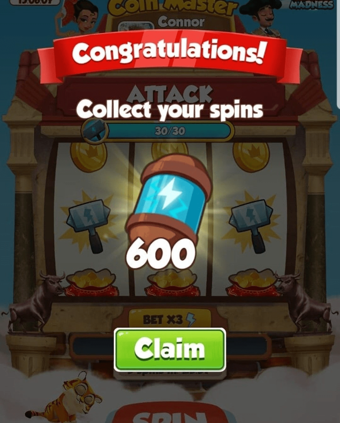 Free spin for coin master today